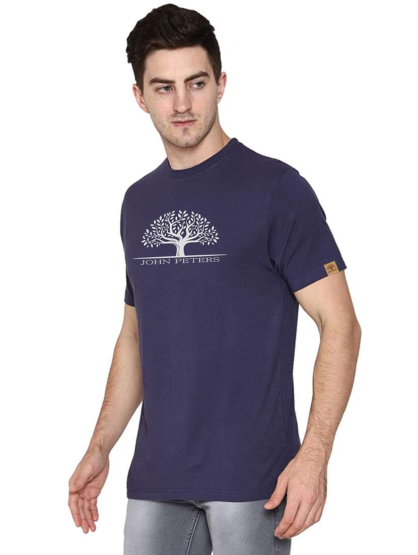 crew neck printed regular t-shirt - 19617534 -  Standard Image - 1