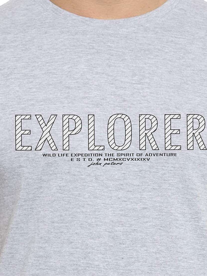 crew neck printed regular t-shirt - 19617545 -  Standard Image - 4