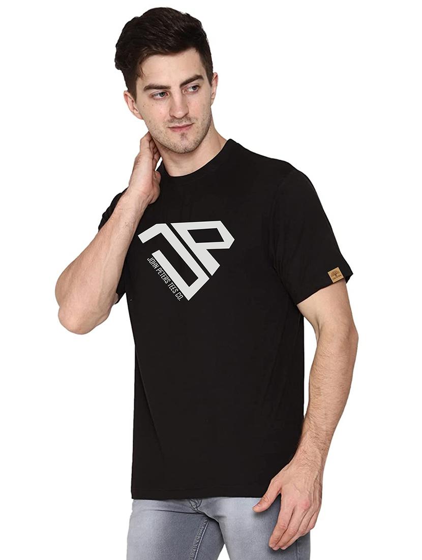 crew neck printed regular t-shirt - 19617552 -  Standard Image - 1