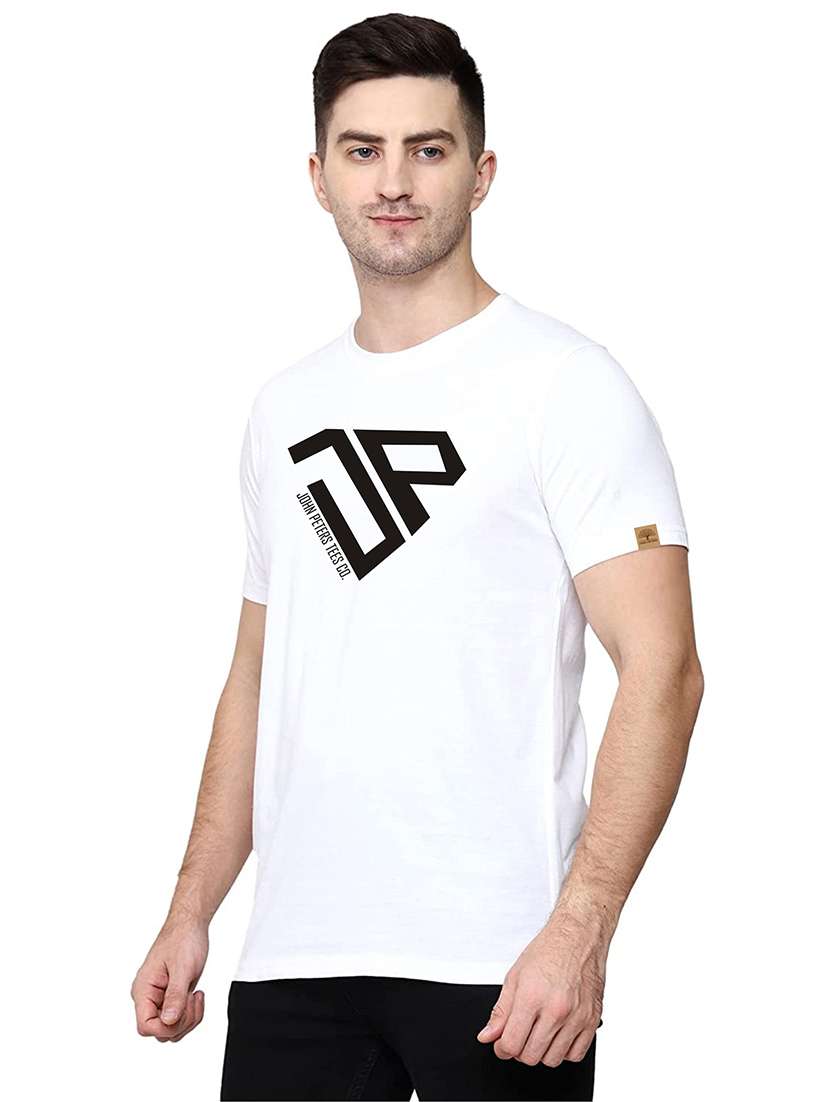 crew neck printed regular t-shirt - 19617555 -  Standard Image - 1