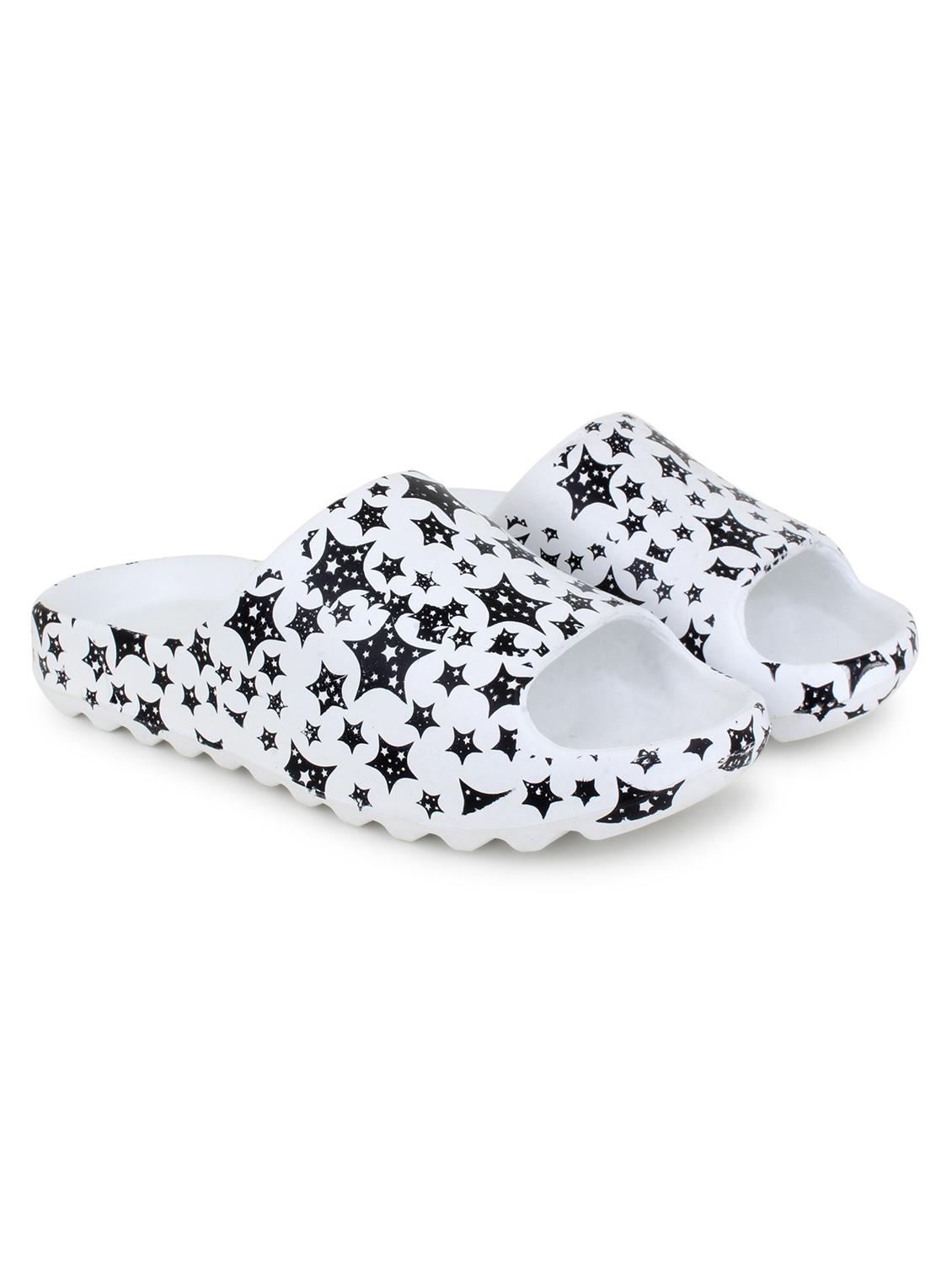 white croslite slip on flip flops - 19618559 -  Standard Image - 1