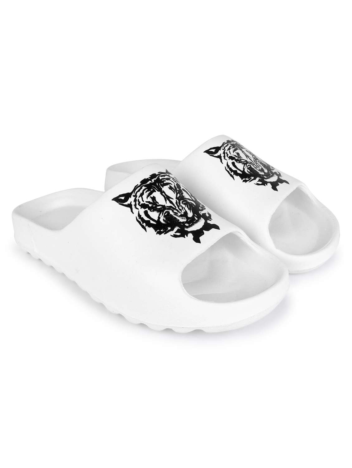white croslite slip on flip flops - 19618575 -  Standard Image - 1