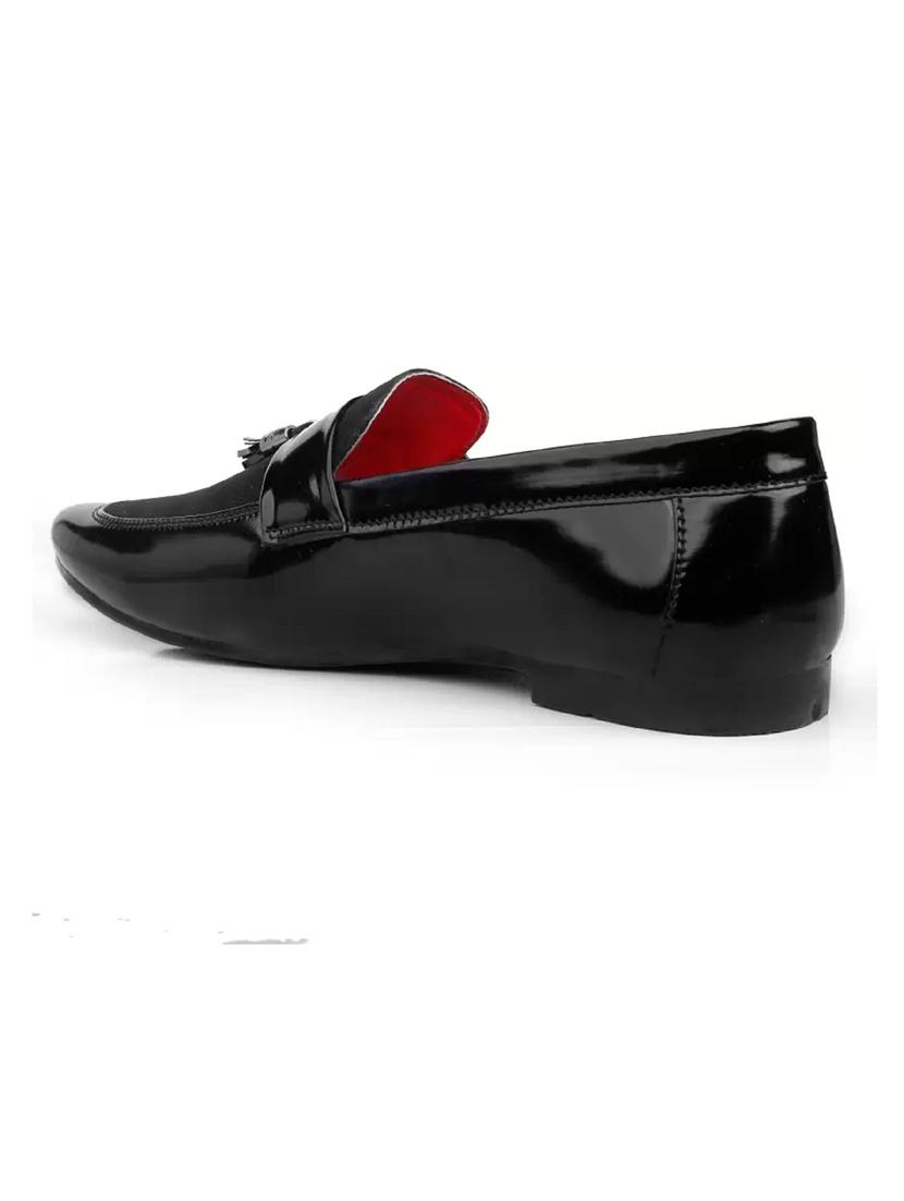 black slip on loafer - 19618747 - Standard Image - 4