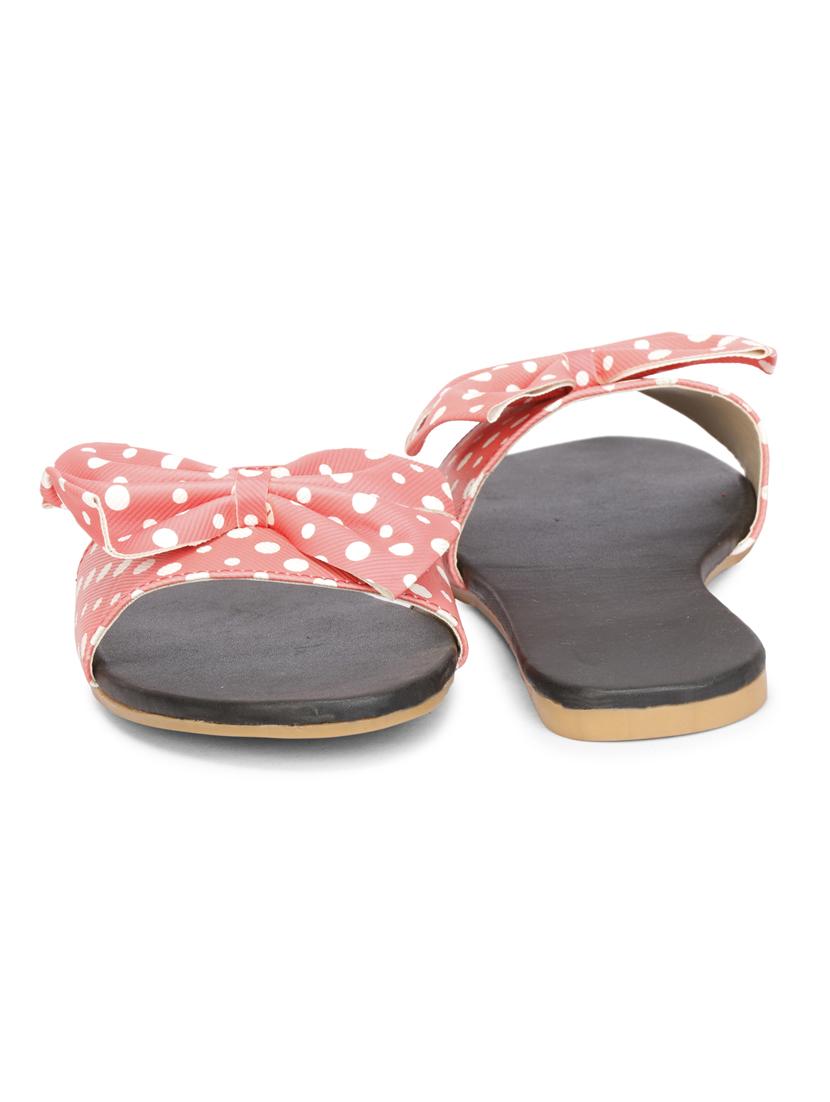 multi colored synthetic slip on sandals - 19618800 - Standard Image - 6
