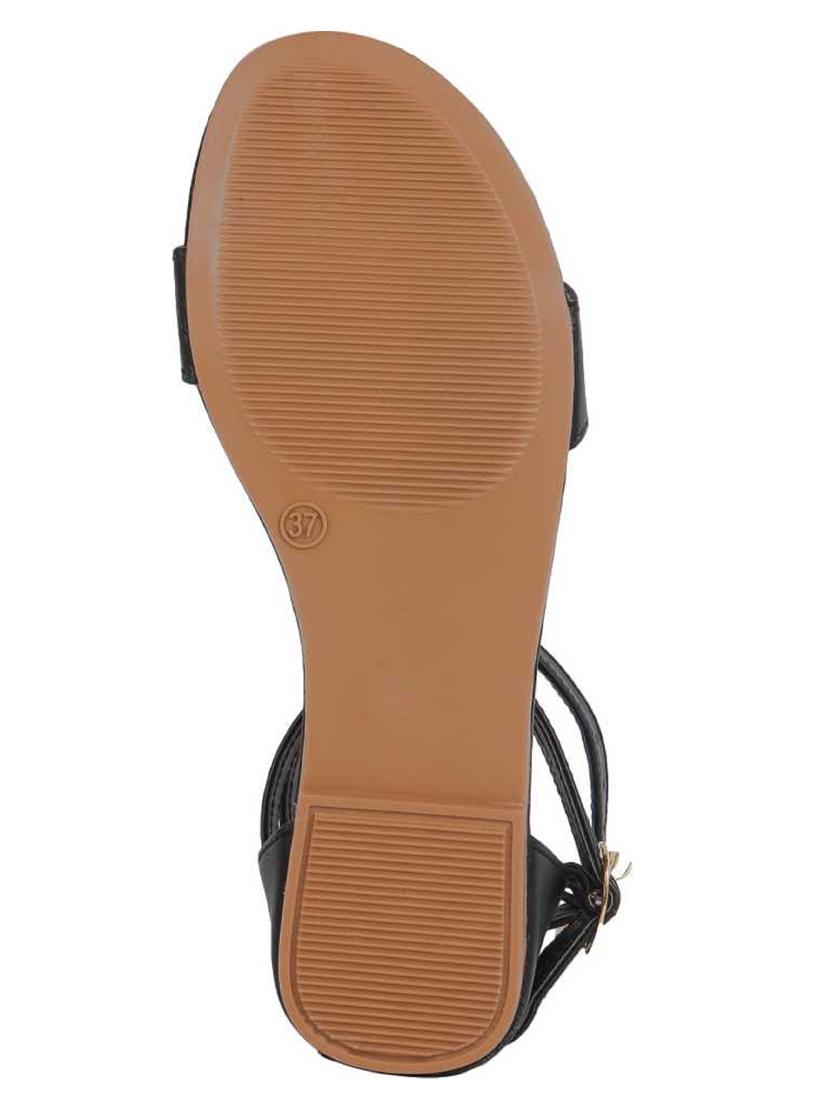 black gladiators sandal - 19618803 - Standard Image - 4