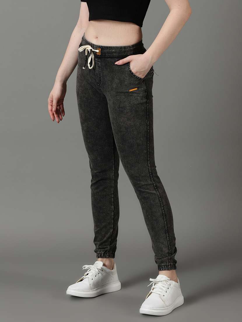 grey cotton jeggings - 19621834 -  Standard Image - 1