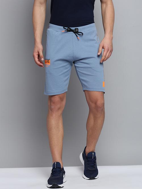blue solid sports short - 19622634 -  Standard Image - 0