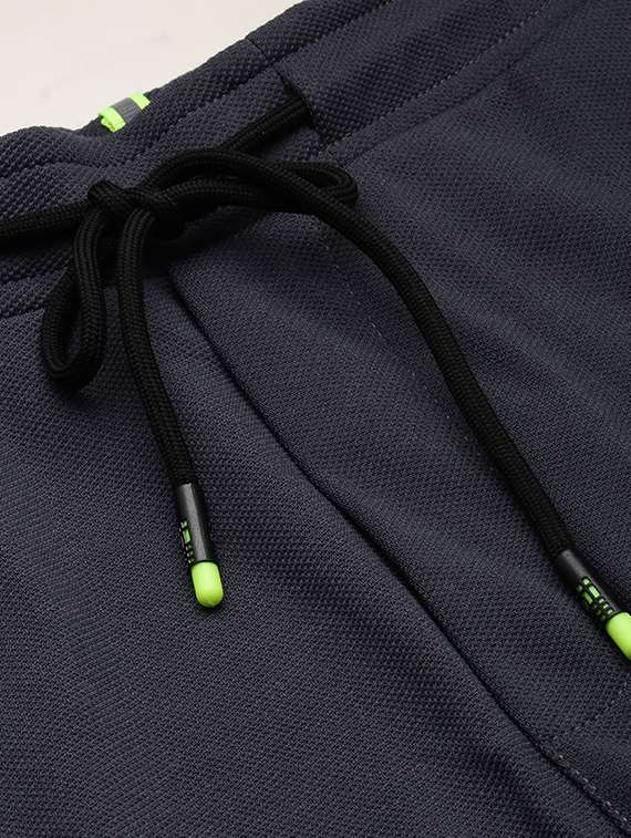 grey solid sports shorts - 19622648 -  Standard Image - 4