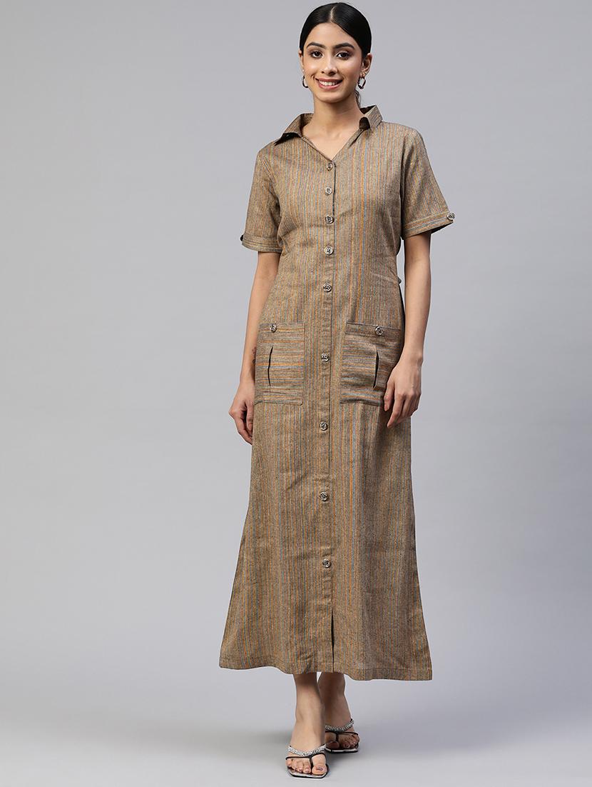 women's shirt striped dress - 19622708 -  Zoom Image - 0