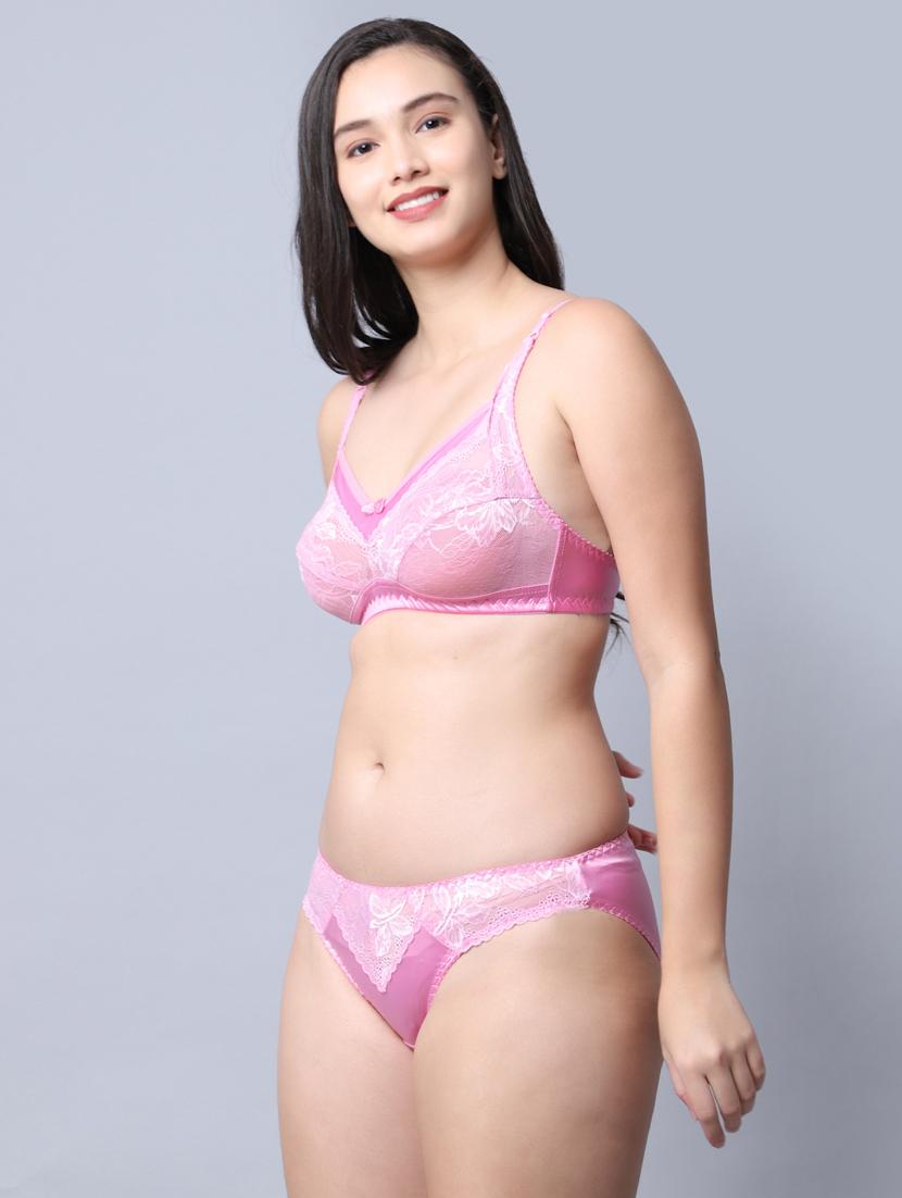 gracit women's bra and panty set combo - 19625814 - Standard Image - 4