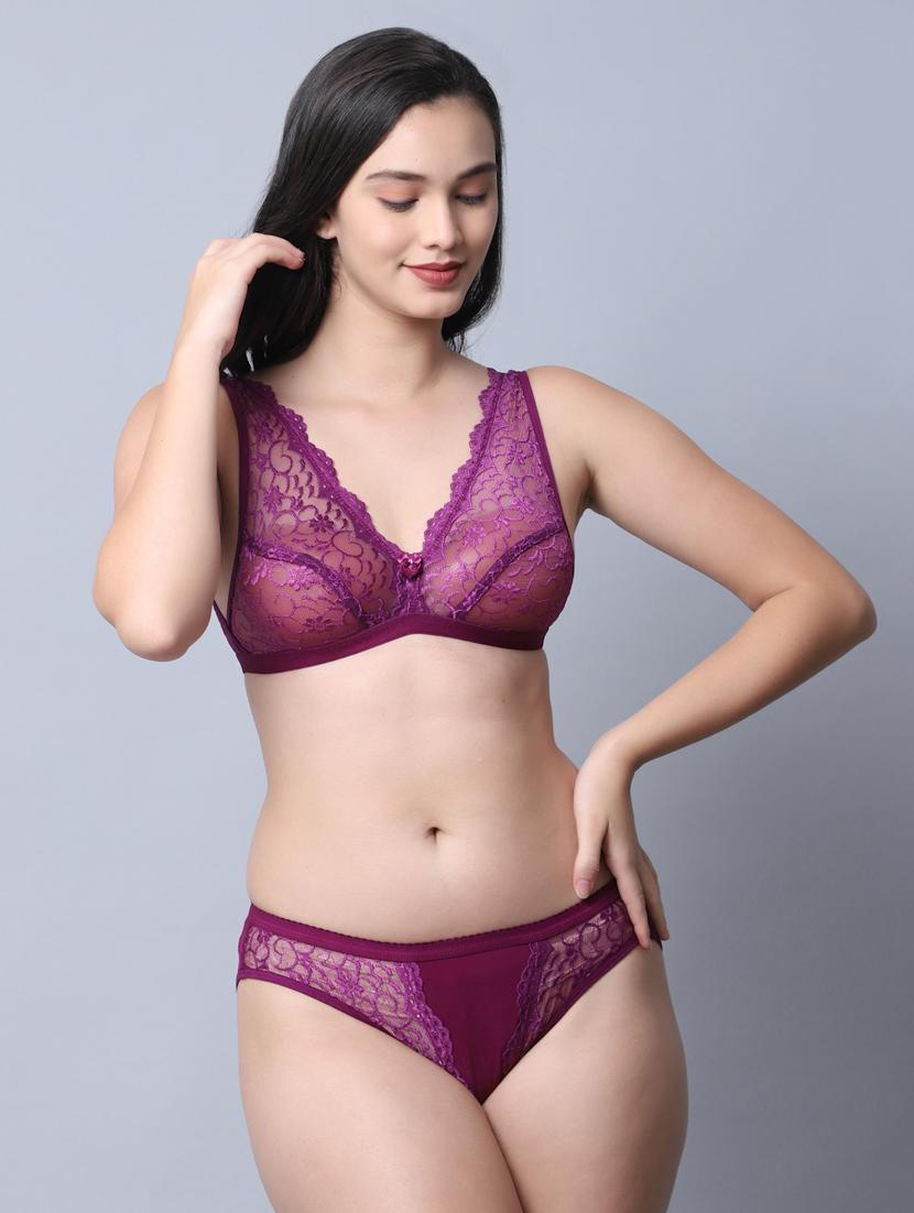 gracit women's bra and panty set  - 19625820 -  Standard Image - 1