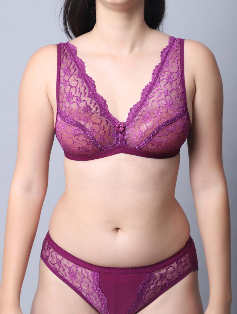 gracit women's bra and panty set - 19625820 - Standard Image - 4