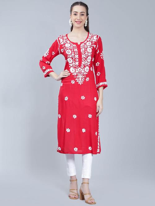 women's straight kurta - 19631874 -  Standard Image - 0
