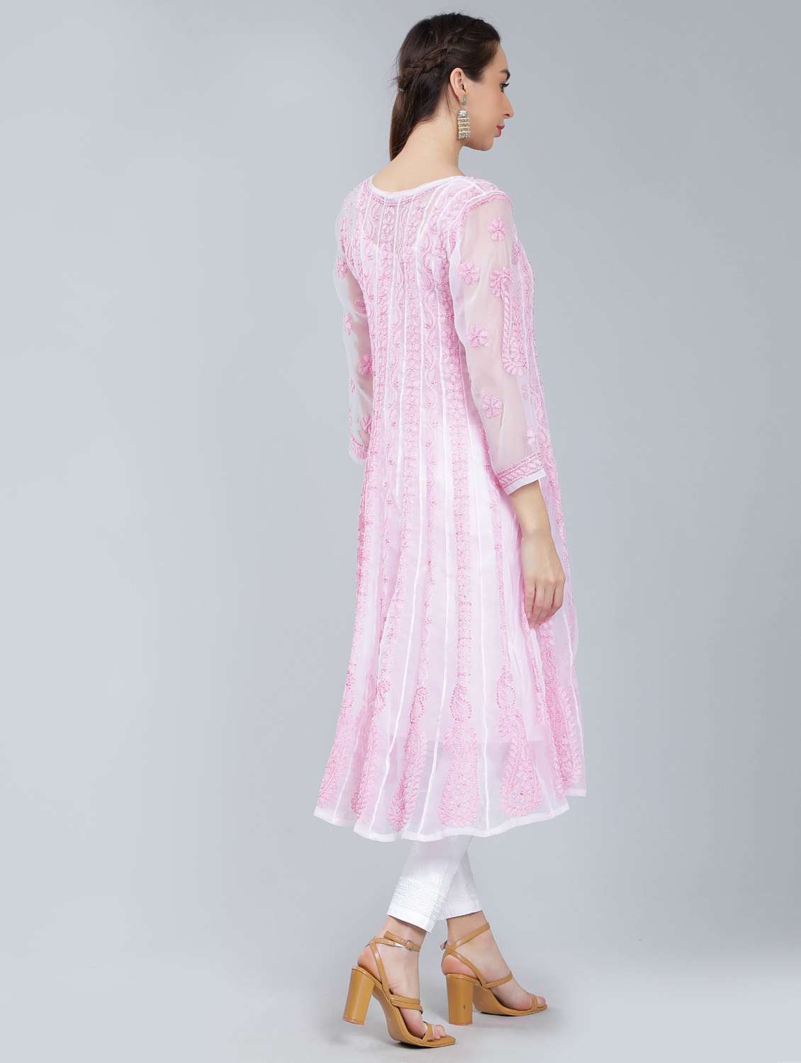 women's flared kurta - 19631880 - Standard Image - 4