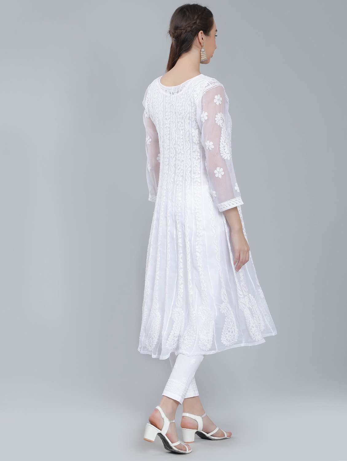 women's flared kurta - 19631881 - Standard Image - 4