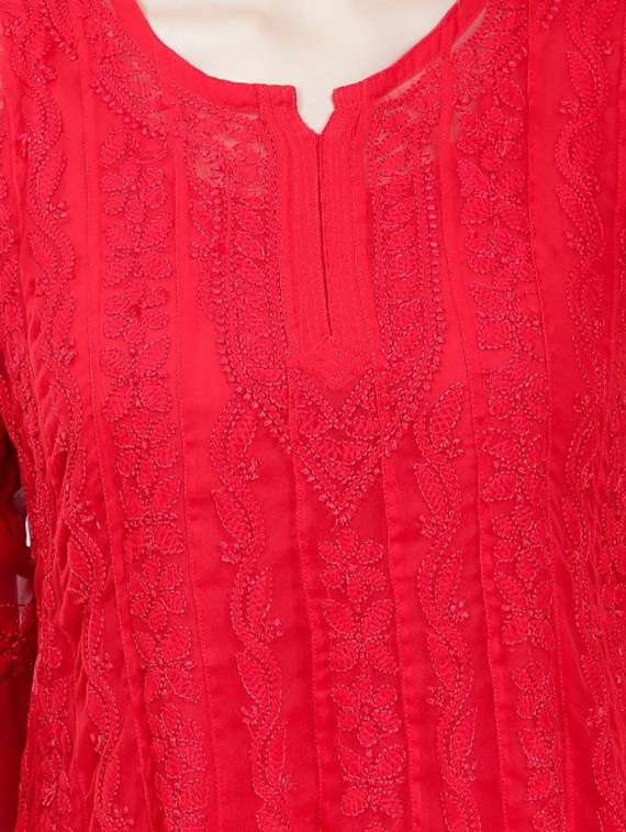 women's flared kurta - 19631885 -  Standard Image - 6