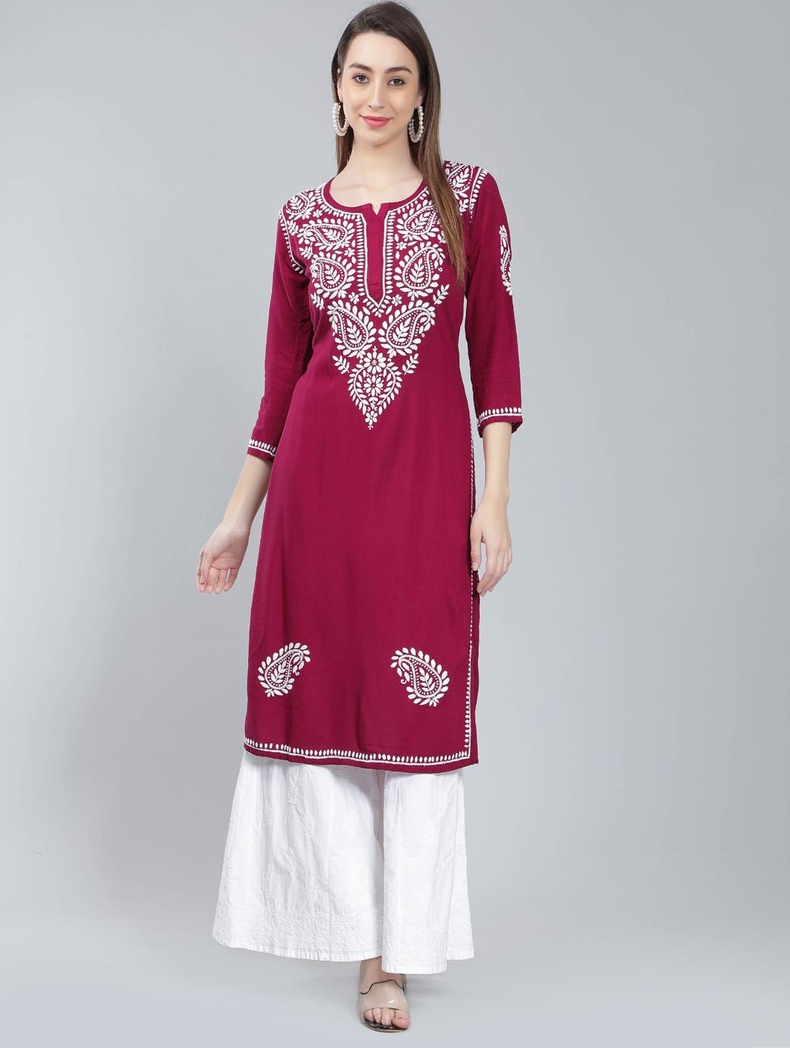 women's straight kurta - 19631896 - Zoom Image - 0