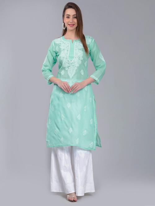 women's straight kurta - 19631901 - Standard Image - 0