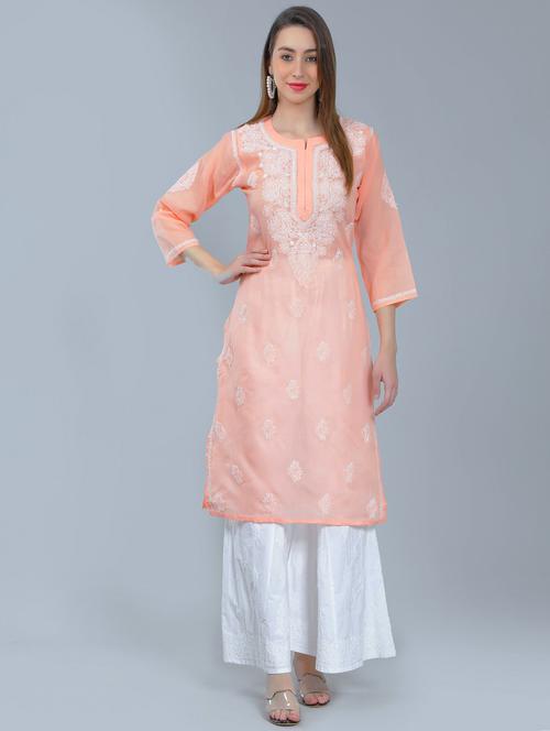women's straight kurta - 19631903 - Standard Image - 0