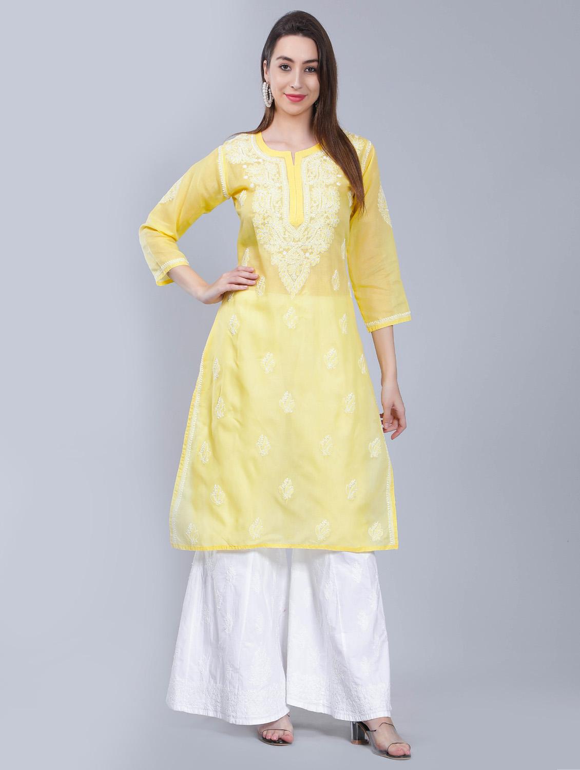 women's straight kurta - 19631904 -  Zoom Image - 0