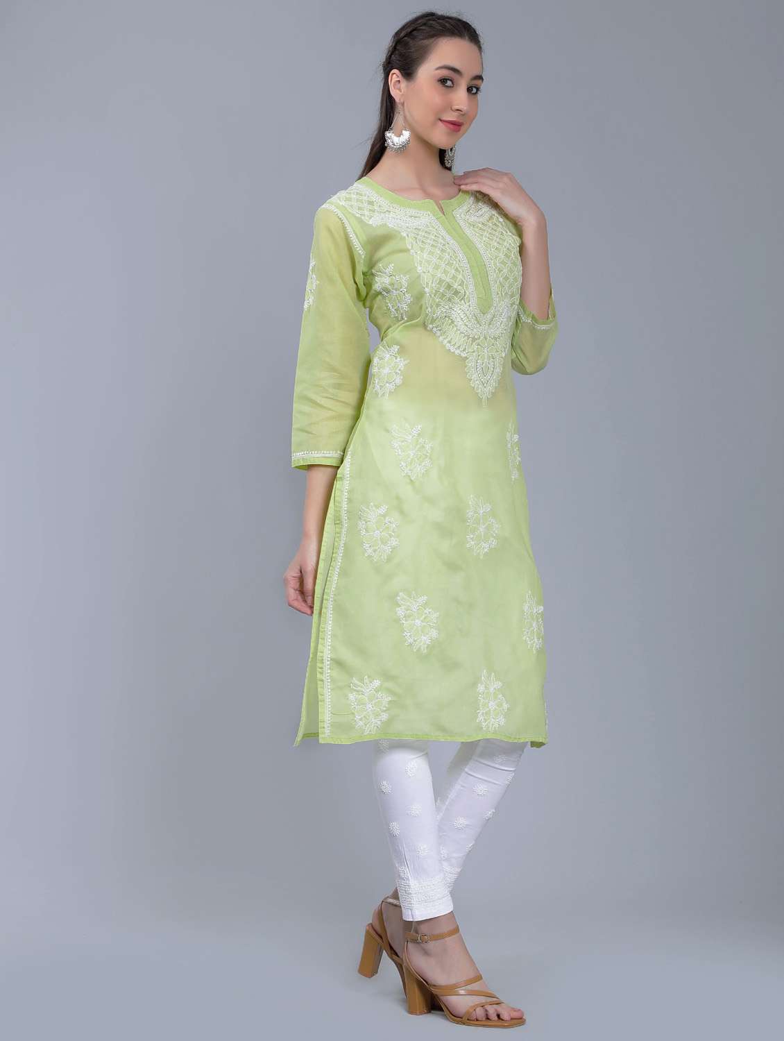women's straight kurta - 19631906 -  Standard Image - 1