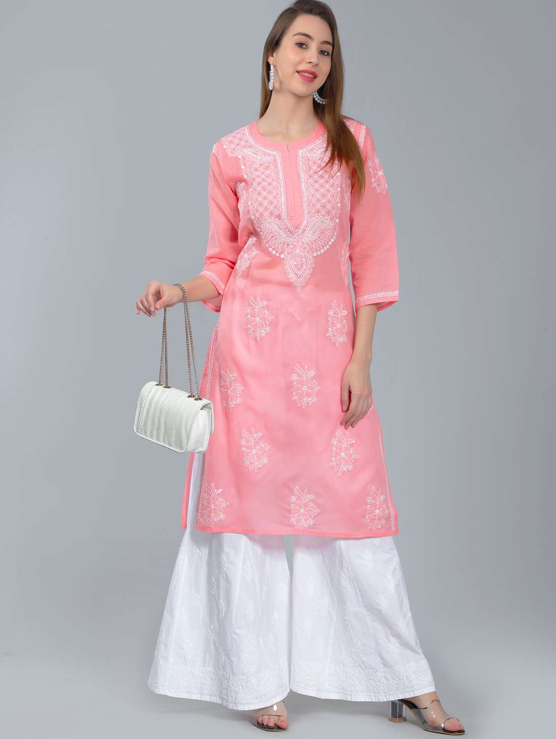women's straight kurta - 19631907 -  Standard Image - 4