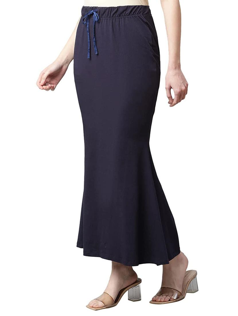 navy blue nylon saree shaper shapewear - 19639465 - Standard Image - 1