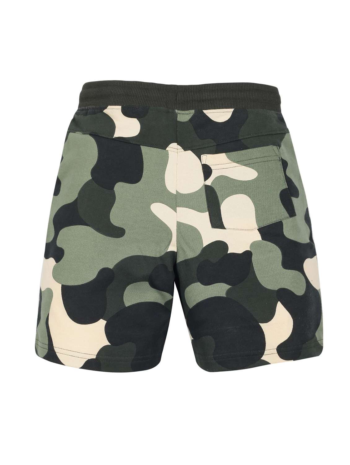 printed three-fourth shorts - 19643337 -  Standard Image - 1