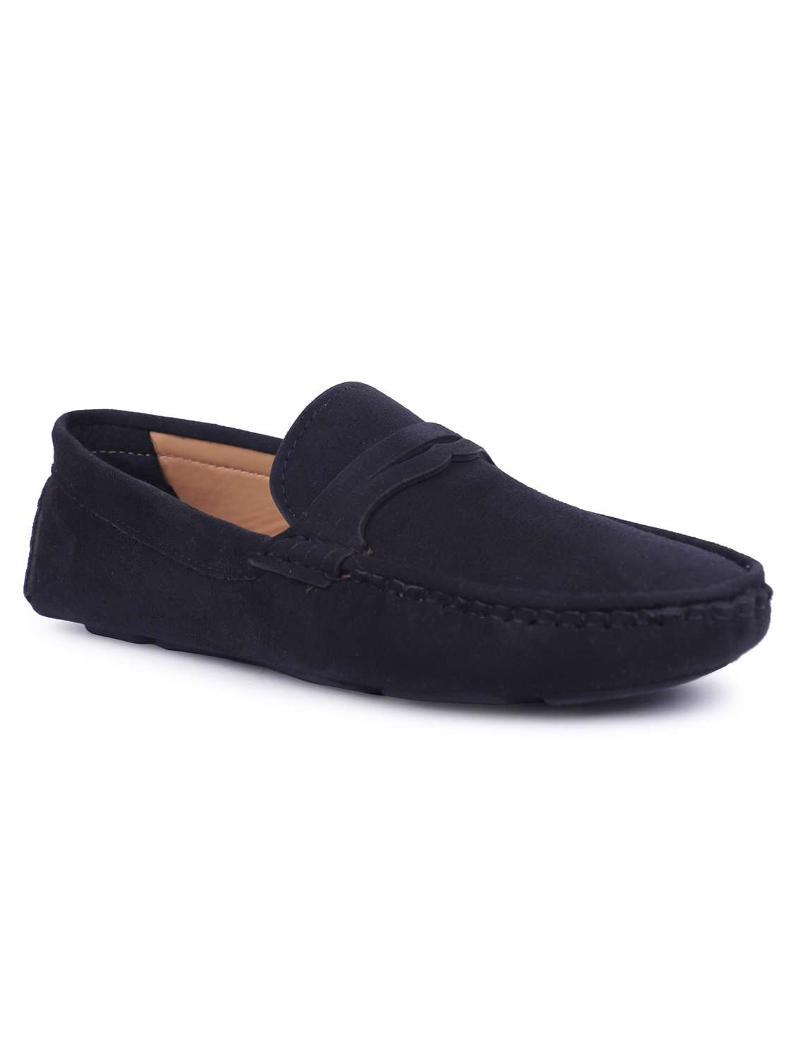 men black slip on loafer