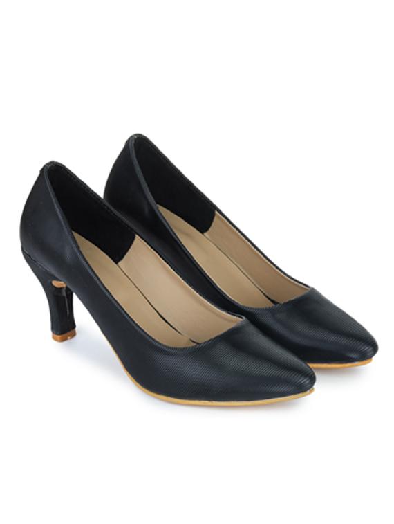 women solid slip on pump - 19643552 - Standard Image - 1