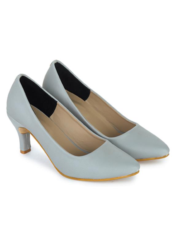 women solid slip on pump - 19643554 - Standard Image - 1