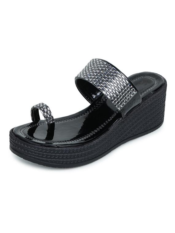 reezz's trendy wedges heel for women & girls. - 19643581 - Standard Image - 1