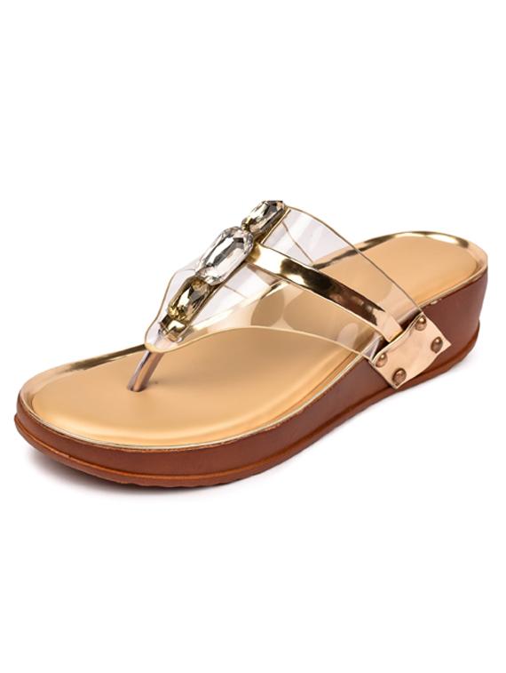 reezz's trendy collections of wedges sandal for women & girls. - 19643592 - Standard Image - 1