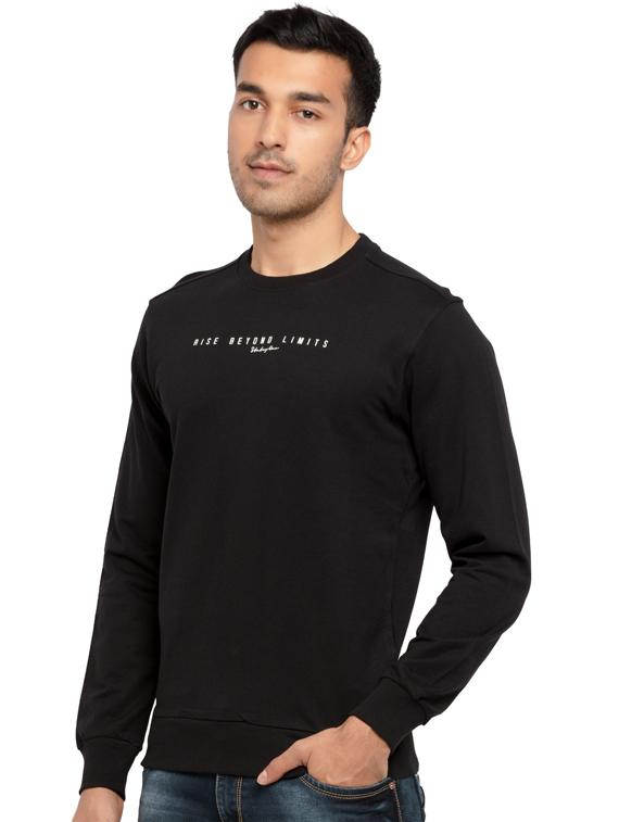 round neck printed cotton t-shirt - 19643692 - Standard Image - 1