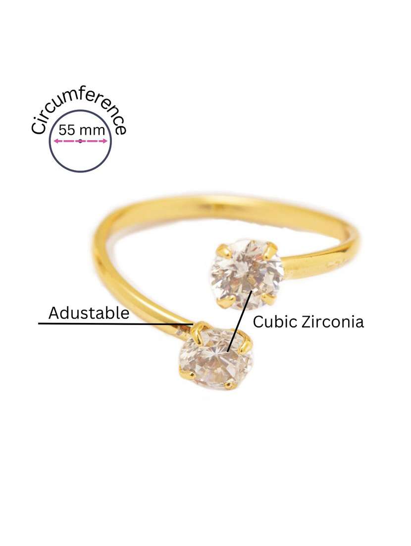gold plated finger ring - 19644200 -  Standard Image - 1