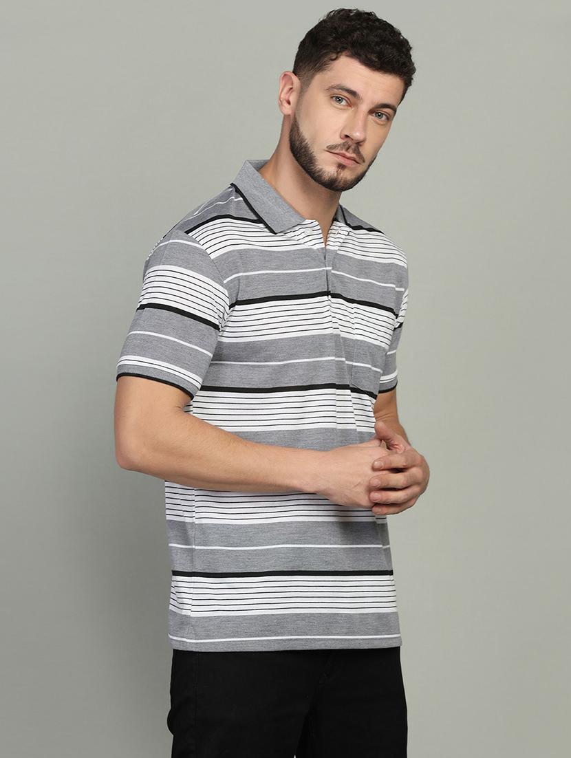 pack of 2 striped polo t-shirt - 19646371 - Standard Image - 1