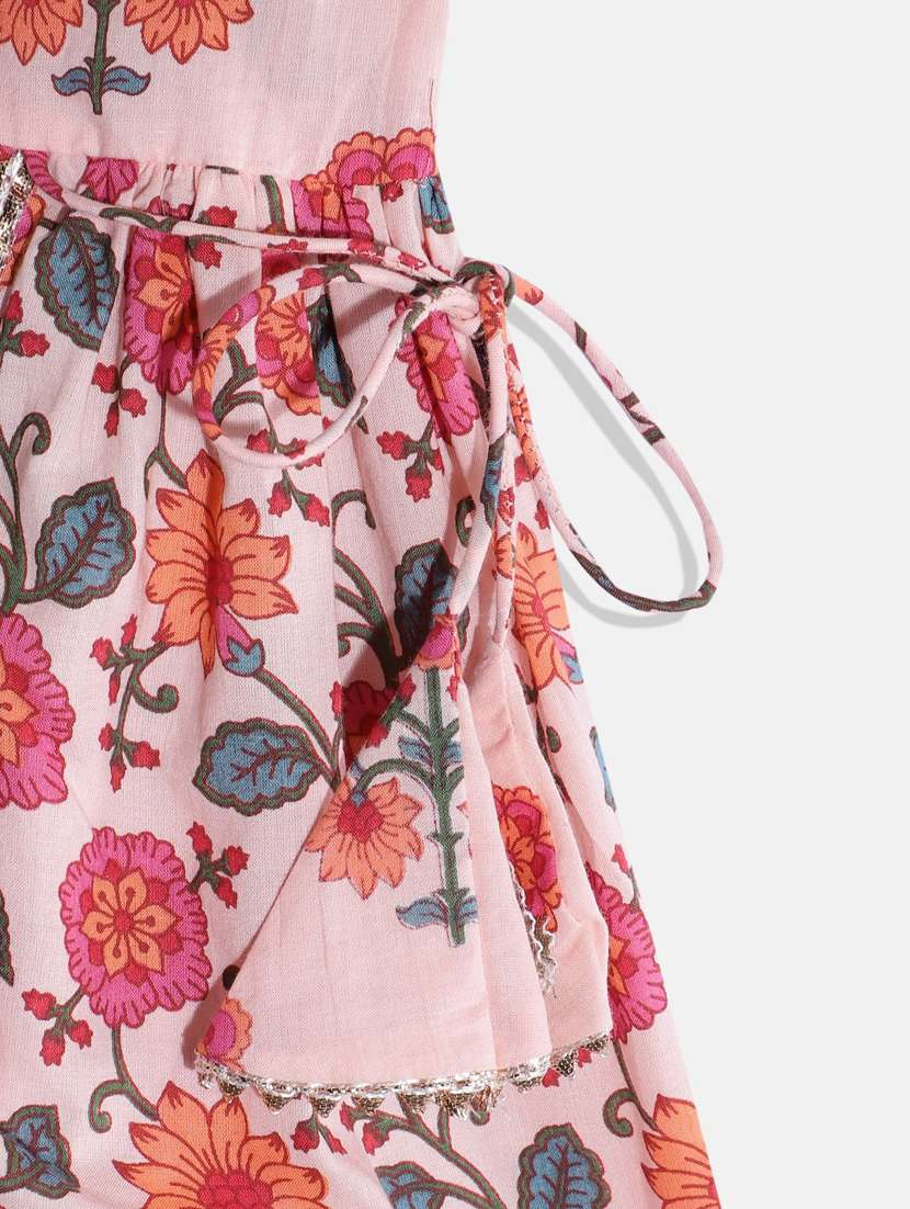 round neck kurta salwar set - 19646478 -  Standard Image - 4