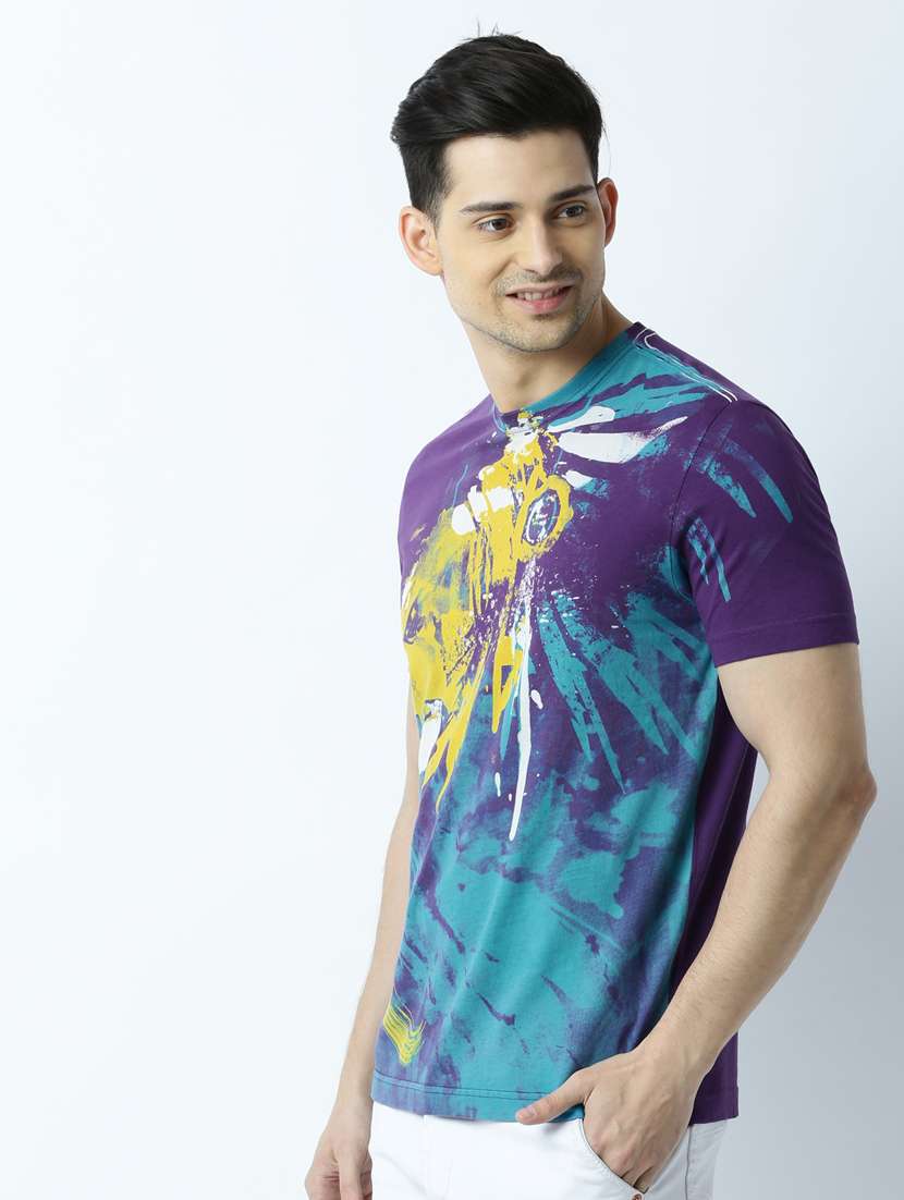 printed cotton regular t-shirt - 19649886 -  Standard Image - 1