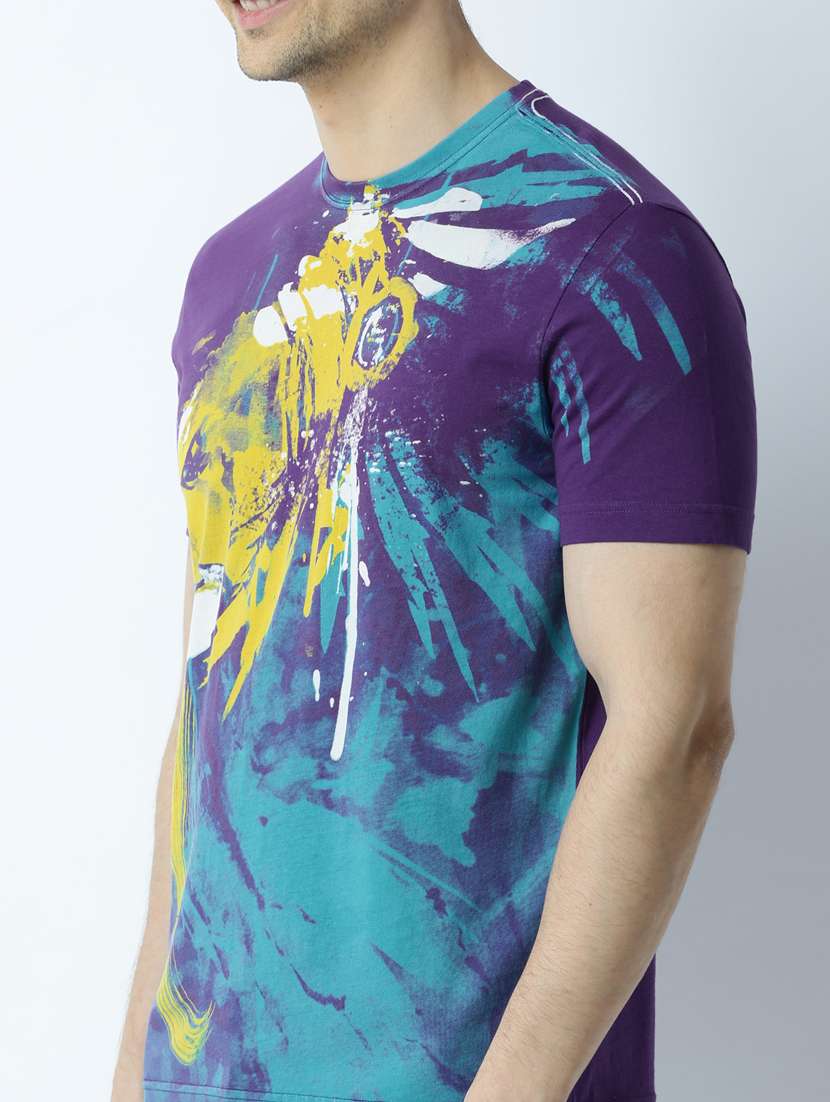 printed cotton regular t-shirt - 19649886 -  Standard Image - 4