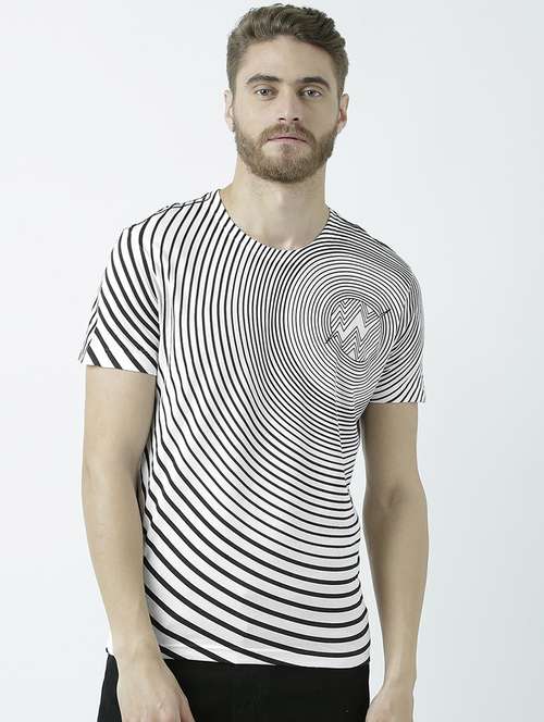 printed cotton regular t-shirt - 19649906 - Standard Image - 0
