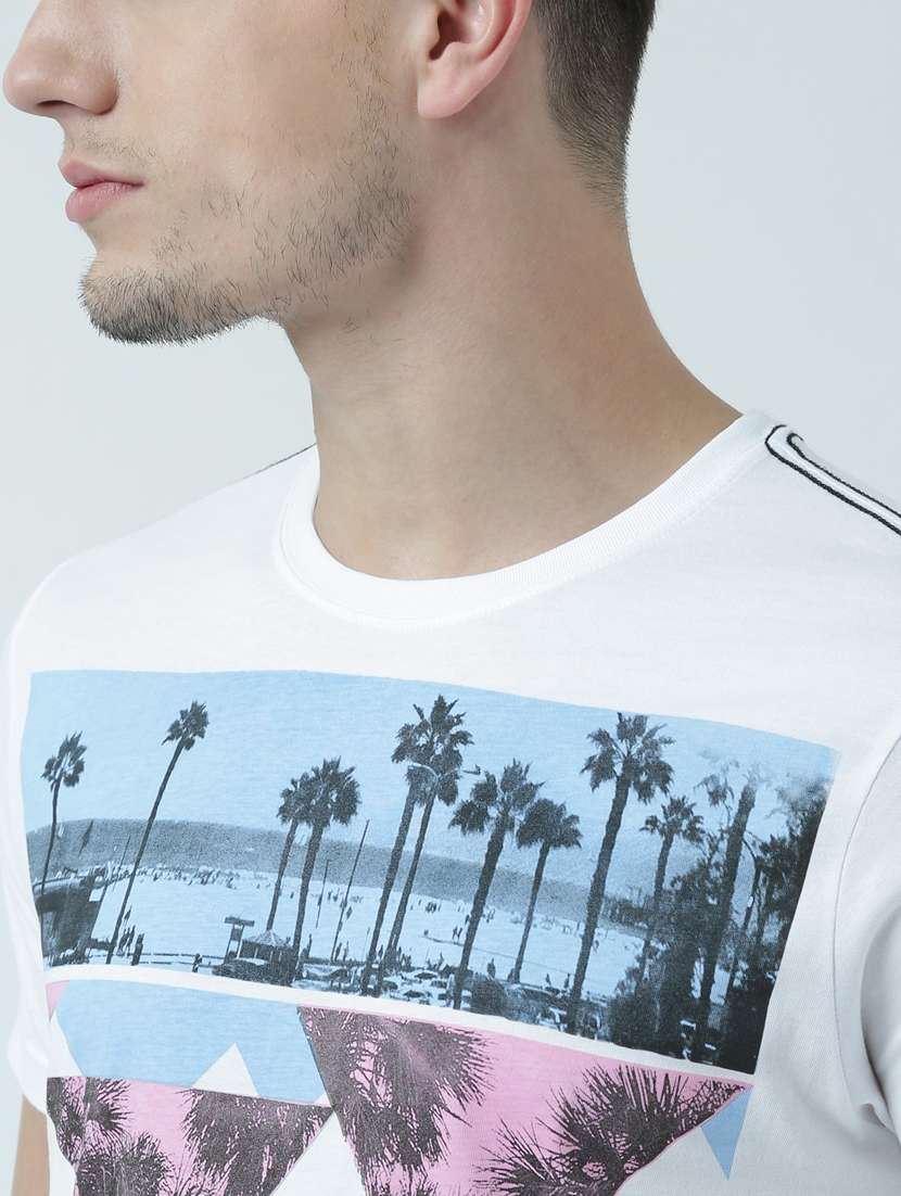 Printed Cotton Regular T-shirt - 19649925 -  Standard Image - 4