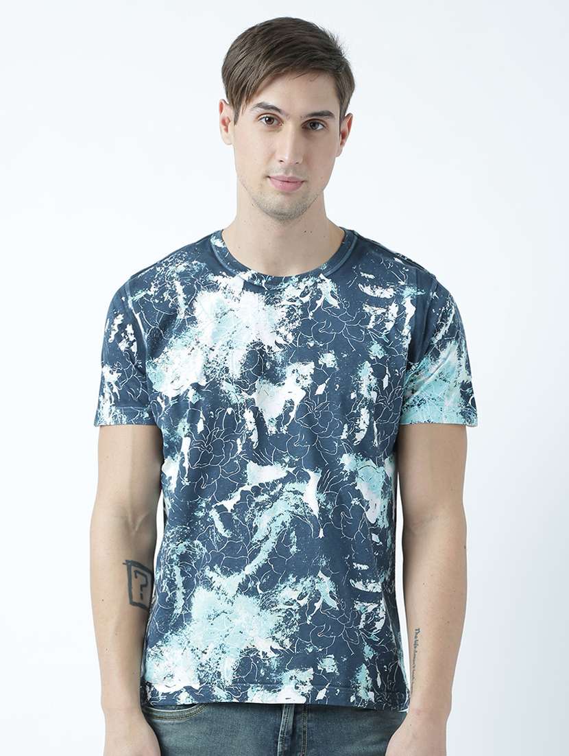 printed cotton regular t-shirt