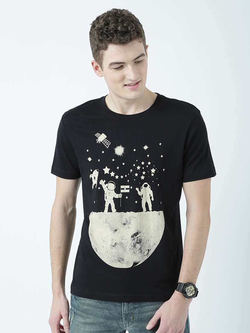 printed cotton regular t-shirt
