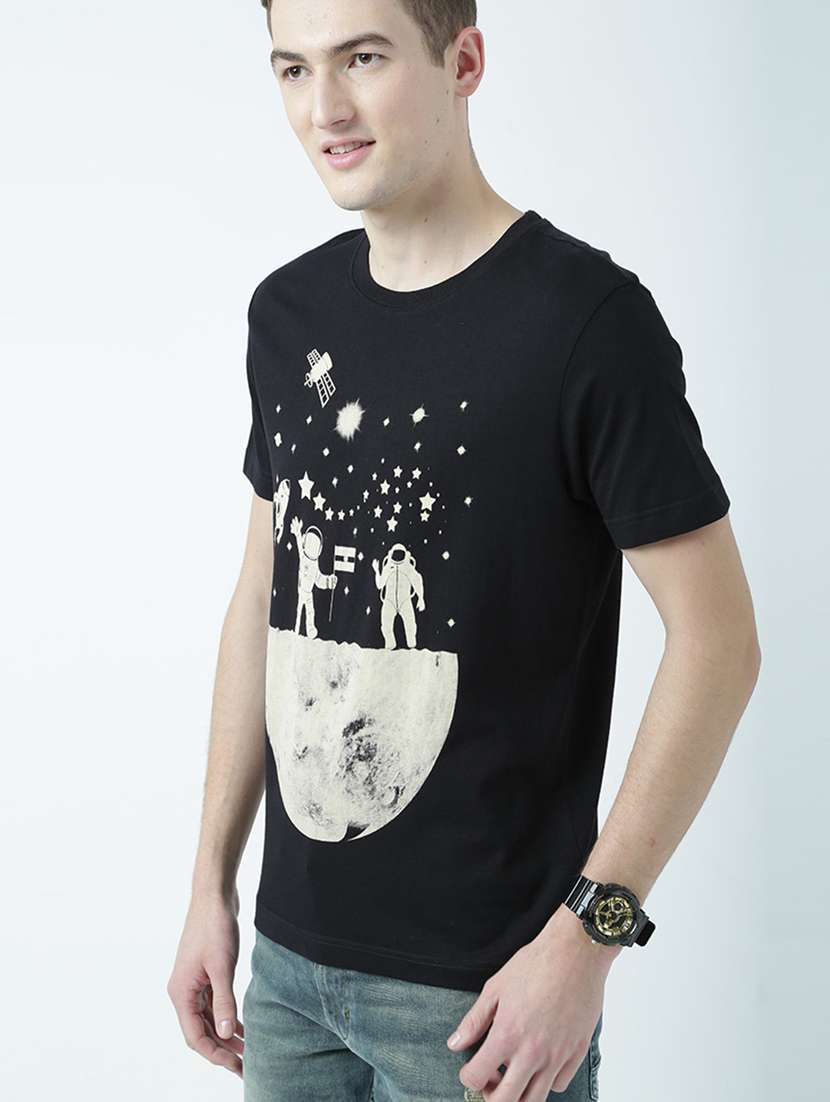 printed cotton regular t-shirt - 19649963 -  Standard Image - 1