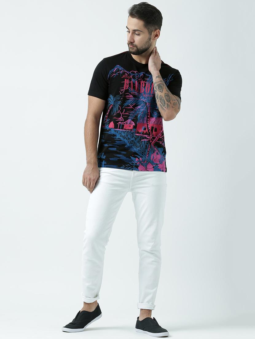 printed cotton regular t-shirt - 19650067 - Standard Image - 4