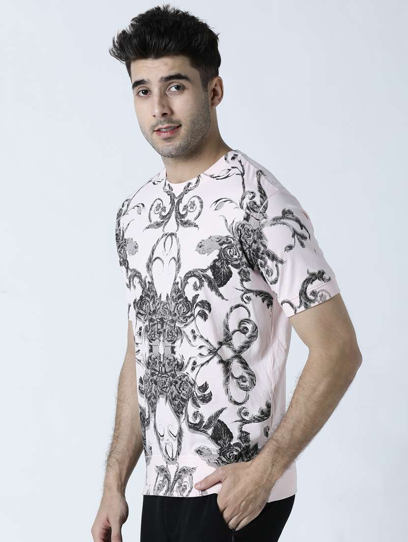 printed cotton regular t-shirt - 19650188 -  Standard Image - 1