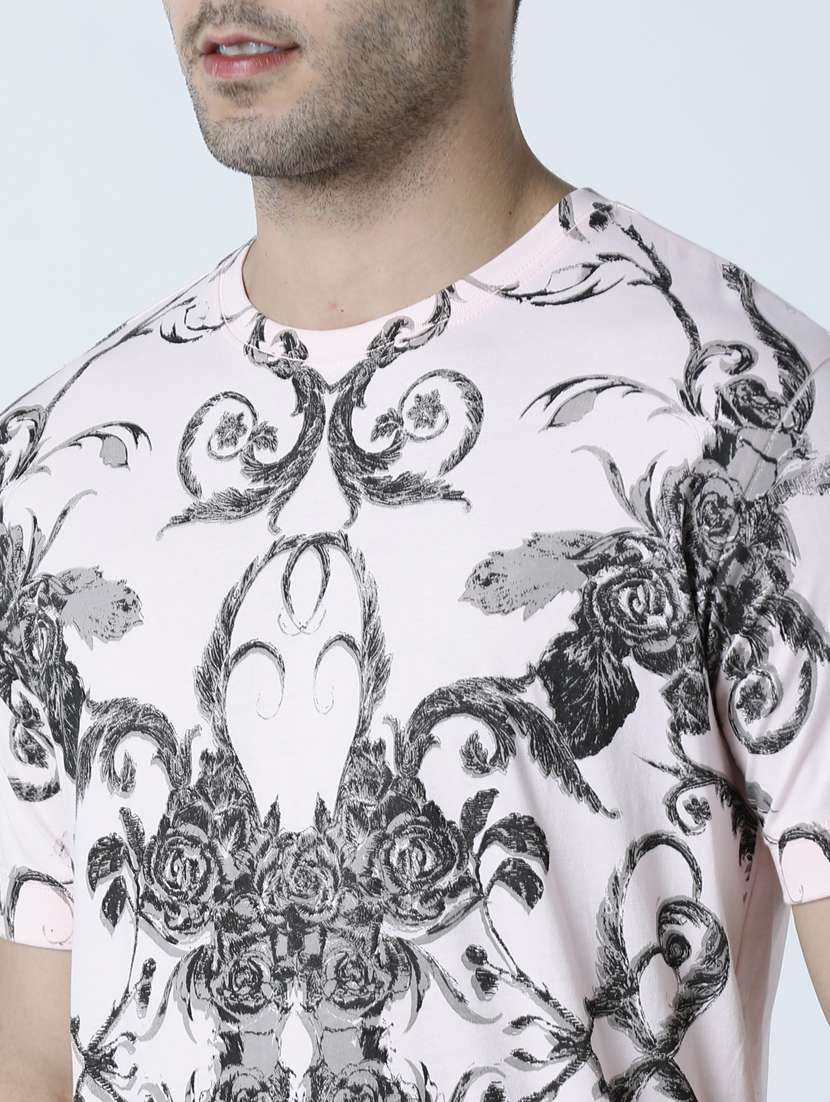 printed cotton regular t-shirt - 19650188 -  Standard Image - 4