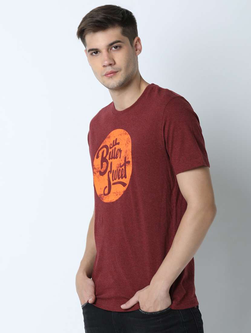printed cotton regular t-shirt - 19650196 -  Standard Image - 1