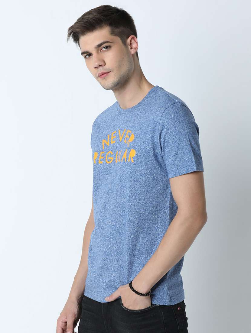 printed cotton regular t-shirt - 19650197 -  Standard Image - 1