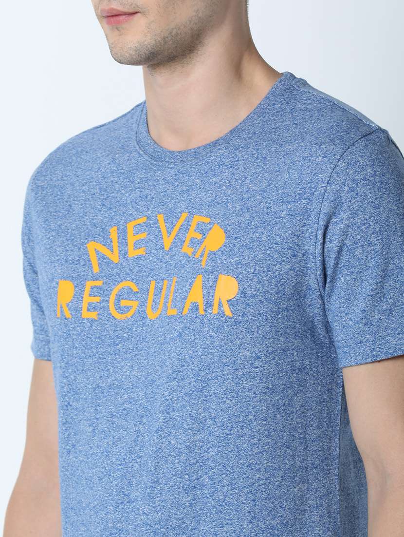 printed cotton regular t-shirt - 19650197 -  Standard Image - 4